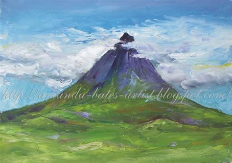 Amanda Bates Art Blog Pico Volcano Azores