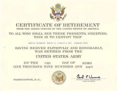 Why Do Soldiers Have To Pay For Their Retirement Certificate Quora