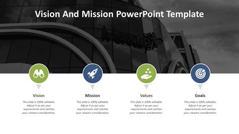 Vision And Mission Powerpoint Template Business Powerpoint Templates