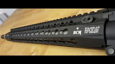 Bcm Kmr Alpha Free Float Handguard Install Review And Commentary Youtube