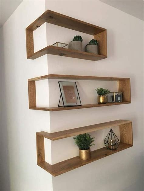 For a more stylish living room, this is something you should add to its wall. 50 Attractive Corner Wall Shelves Design Ideas for Living ...