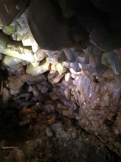 Exploring A Geode Crystal Cave