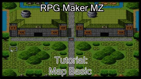 Rpg Maker Mz Tutorial Map Basic Youtube