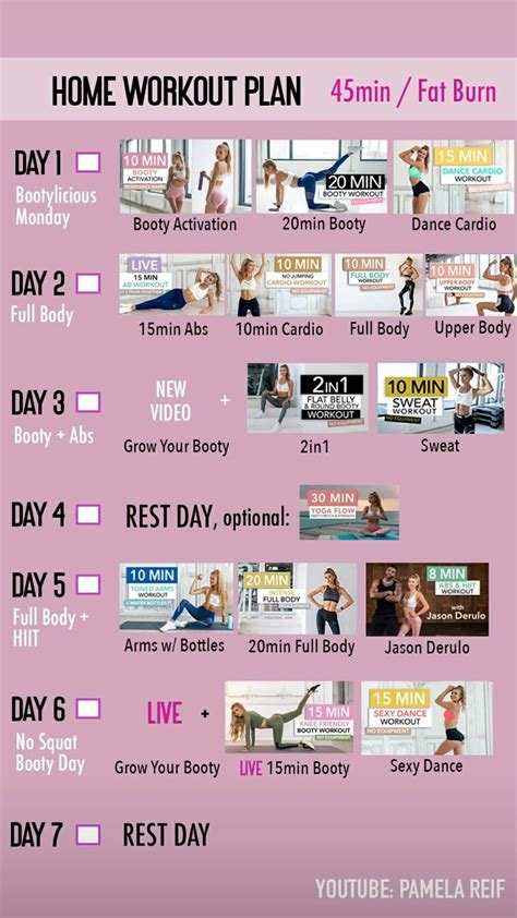 So if you are also a fan of pamela reif and want to look like her, don't worry as i got you everything you need to know about the pamela reif workout and diet plan. Pamela Reif - Week 8 in 2020 | At home workout plan, At ...