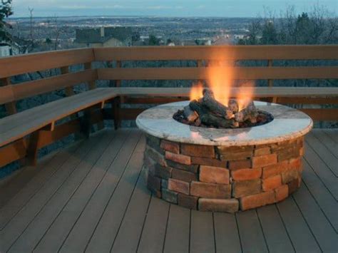 Top 50 Best Deck Fire Pit Ideas Wood Safe Designs