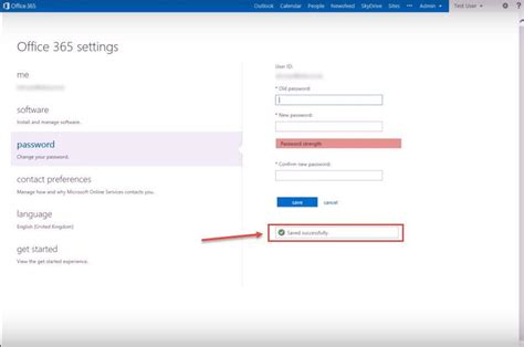 How To Change Account Password In Office 365 Office 365 Support