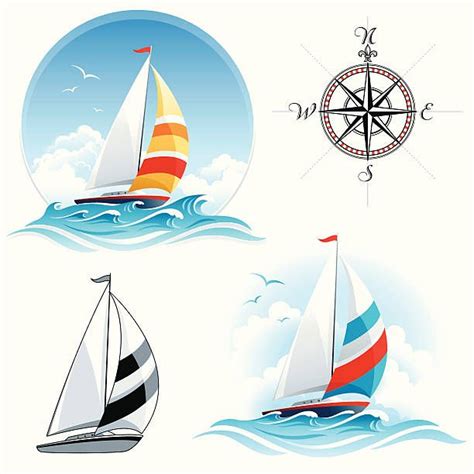 Sailboat Illustrations Royalty Free Vector Graphics And Clip Art