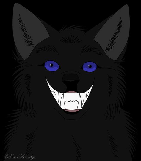 Blue The Demon Wolf By Blue Thedemonwolf On Deviantart