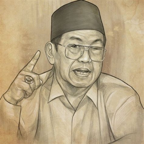 Lukisan Digital Gus Dur Karyakarsa