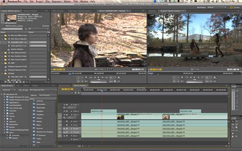 It is comparable to apple's final cut pro video editing program, but has become the program of choice for many video producers. Adobe Premiere Editing - Film Oxford