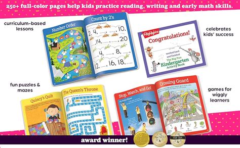 Kindergarten Big Fun Workbook Highlights Learning 9781629797632