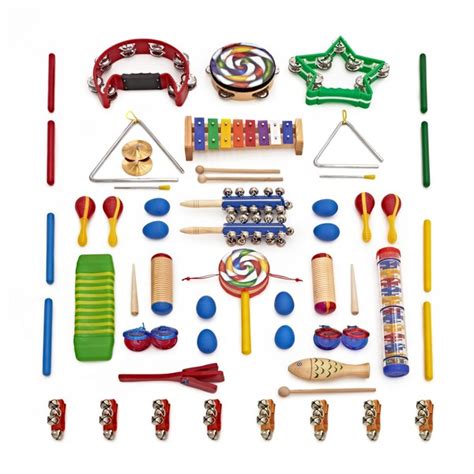 32pc Ks1 Rainbow Classroom Percussion Set By Gear4music At Gear4music