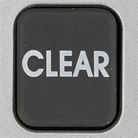14 Clear Button Icon Images Reset Button On Computer Exit Button