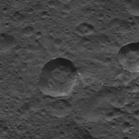Ice Volcanoes May Have Erased Craters On Dwarf Planet Ceres Space