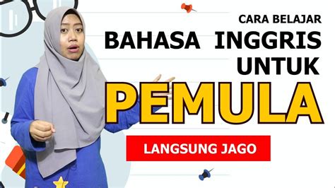 Ada banyak sekali materi yang harus dikuasai agar kemampuan berbahasa inggris baik dan benar. Cara Belajar Bahasa Inggris Yang Cepat - YouTube