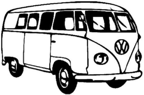 VW busje tekening cake Vw bus, Vw van, Van