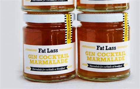 Fat Lass Preserves Gin Cocktail Marmalade 225g Local Heroes