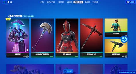 Fortnite Item Shop Today Check Out The New Madcap Skin Available