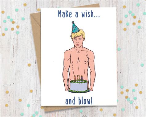 Adult Humor Birthday Greeting Card Embarrassing Wish Adult Humor