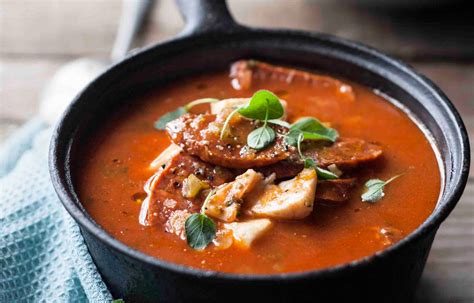 Check spelling or type a new query. Fish Soup with Chorizo - unearthed recipe