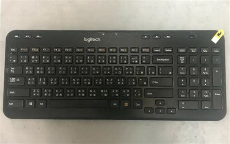 Logitech Logicool K360 Wireless Keyboard Glossy Black Chineseeng