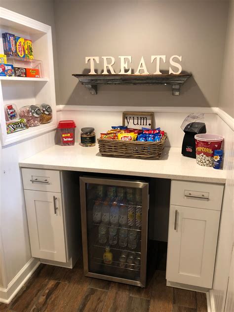Maybe you would like to learn more about one of these? Home snack bar Home theater Beverage station | Home cinema ...