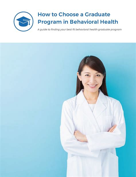 How To Choose A Graduate Program In Behavioral Health Guide Now