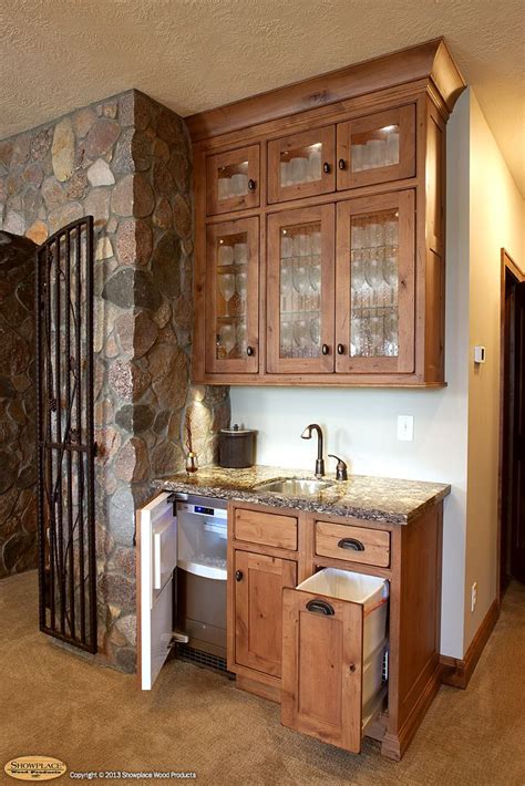 We offer a variety of popular kitchen cabinet styles at a fraction of the price. Wet Bar Cabinets | Cabinets: Showplace cabinetry creates a ...
