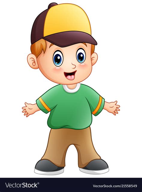 Choose from 3600+ cartoon boy graphic resources and download in the form of png, eps, ai or psd. Cartoon little boy waving hands Royalty Free Vector Image