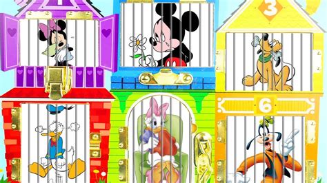 NICK JR MICKEY MINNIE MOUSE Clubhouse Toys, Jail Rescue Game Wrong
