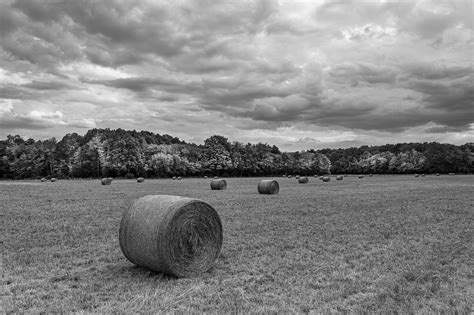 Hay Bales Field Landscape Free Photo On Pixabay