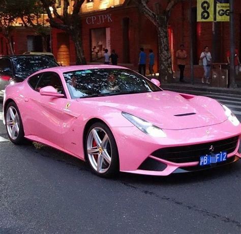 Pink Ferrari Wow Thefastandtheluxurious Pink Ferrari Pink Car