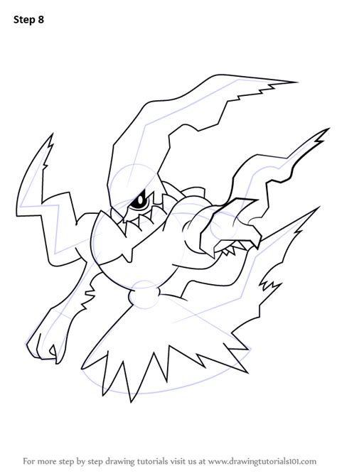 Learn How To Draw Darkrai From Pokemon Pokemon Step By Step Drawing