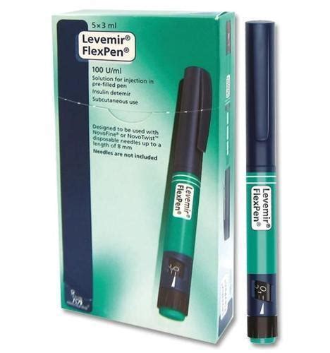 Read on to know more about insulin pens, its types. Levemir Flexpen 100IU/mL, 100 U/Ml, For Personal, Rs 1090 ...