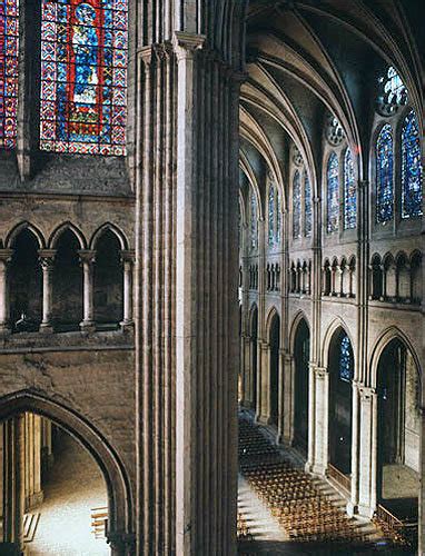 Nave And Triforium Of South Transept Thirteenth Century Chartres