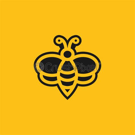 Bee Graphic Design Template Stock Vector Crushpixel