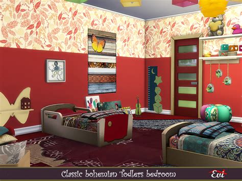 The Sims Resource Classic Bohemian Toddlers Room