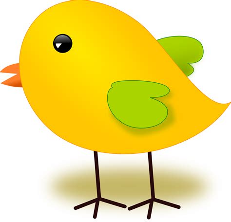 Yellow Bird Clipart Free Download On Clipartmag
