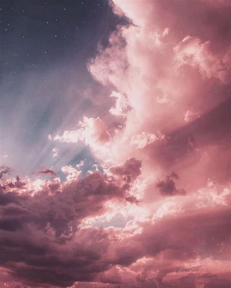 Shes No Rookie™ On Instagram “ ” Sky Aesthetic Pink Clouds