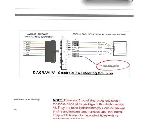 Gm Steering Column Turn Signal Wiring