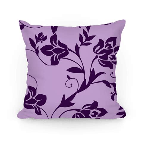 1,628,543 matches including pictures of color, water, wallpaper and fabric. Purple Floral Pattern - Pillows - HUMAN