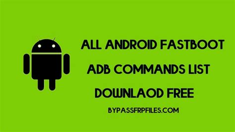 ADB Fastboot Commands For Android Windows Mac And Linux 2020