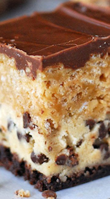 Melt the chocolate in a bowl set over simmering water stirring frequently. Chocolate Chip Cookie Dough Scotcharoos Recipe ~ an ...
