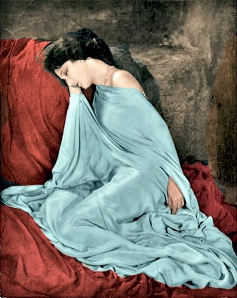 Silent Film Actress Jetta Goudal Colorized Vintage Pinup Crafts With Pictures Actresses