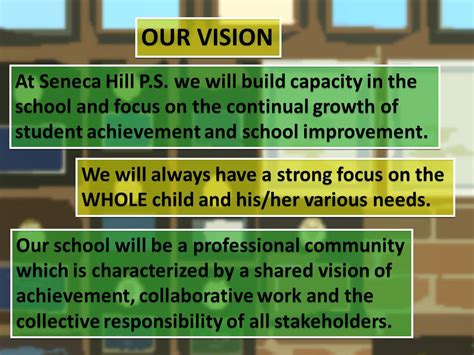 Seneca Hill Public School Home Our School Vision