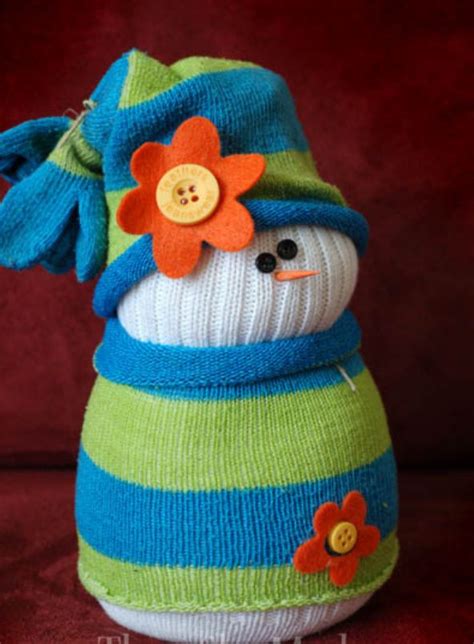 Snowman If You Dont Knitrecycle Sweaters And Make This Snowman