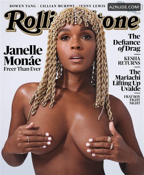 Janelle Monae S Sexy And Topless Photoshoot In Rolling Stone Magazine Aznude
