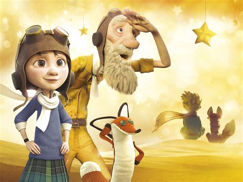 The Little Prince 2015 Cartoon Movie Three 3d Characters Movie Little