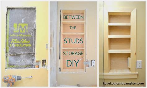 Logic And Laughter Between The Studs Storage A Tutorial Recessed