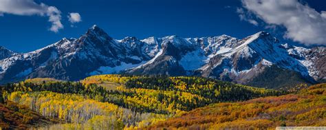 Mountain Landscape In Aspen Colorado Ultra Hd Desktop